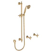 Lillian Cross Handle Shower Set